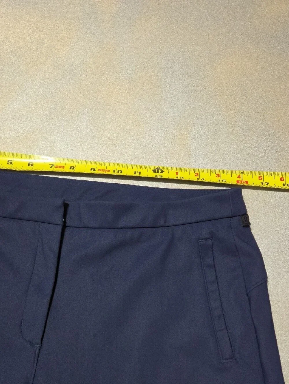 lululemon athletica Navy Straight-Leg Performance Pants